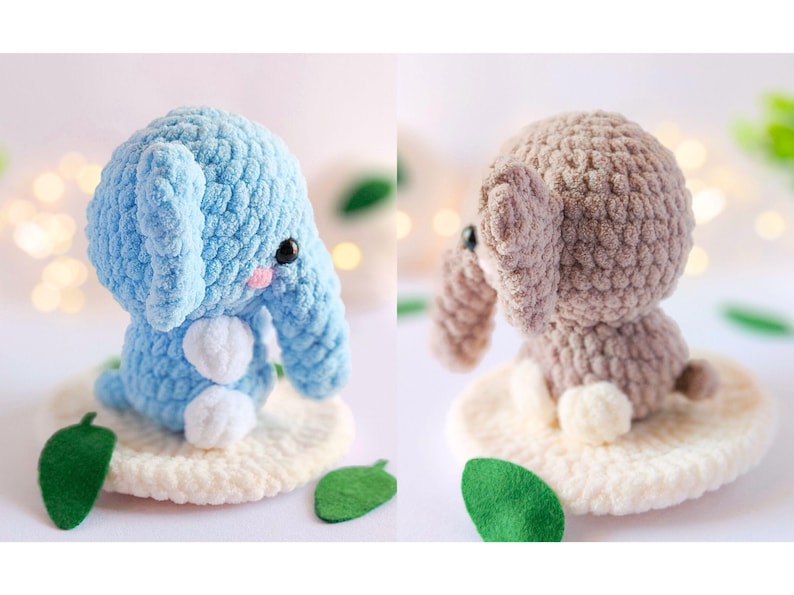 14 in 1 - Safari Häkelanleitung - Amigurumi ohne sew (PDF) Bild 12