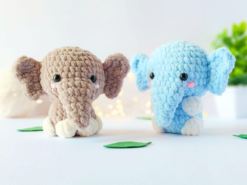 14 in 1 - Safari Häkelanleitung - Amigurumi ohne sew (PDF) Bild 11
