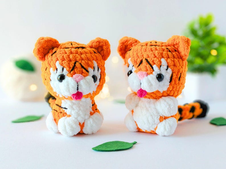 14 in 1 - Safari Häkelanleitung - Amigurumi ohne sew (PDF) Bild 7