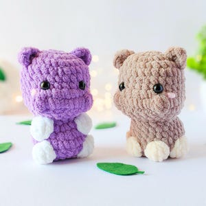 14 in 1 - Safari Häkelanleitung - Amigurumi ohne sew (PDF) Bild 13