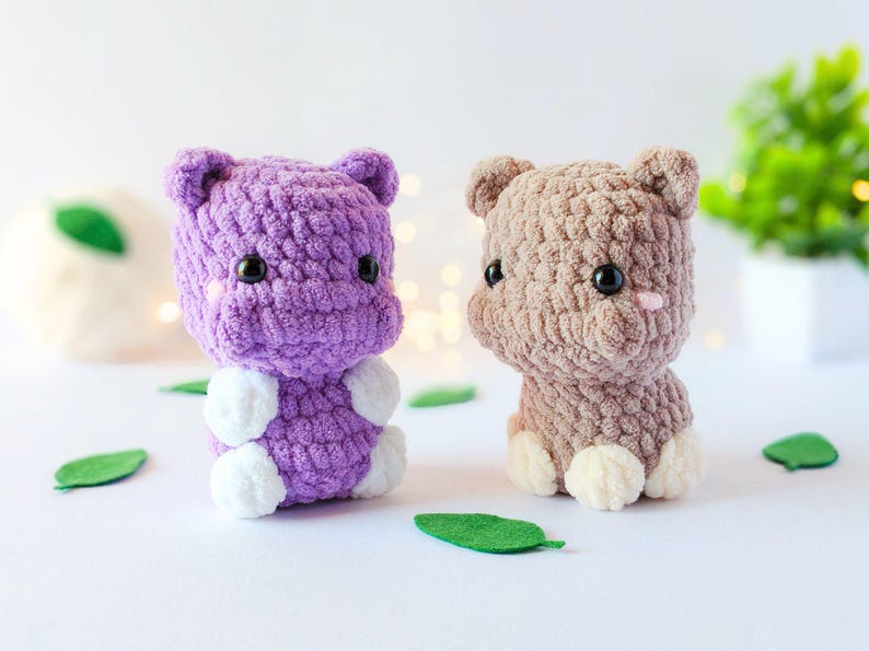 14 in 1 - Safari Häkelanleitung - Amigurumi ohne sew (PDF) Bild 13