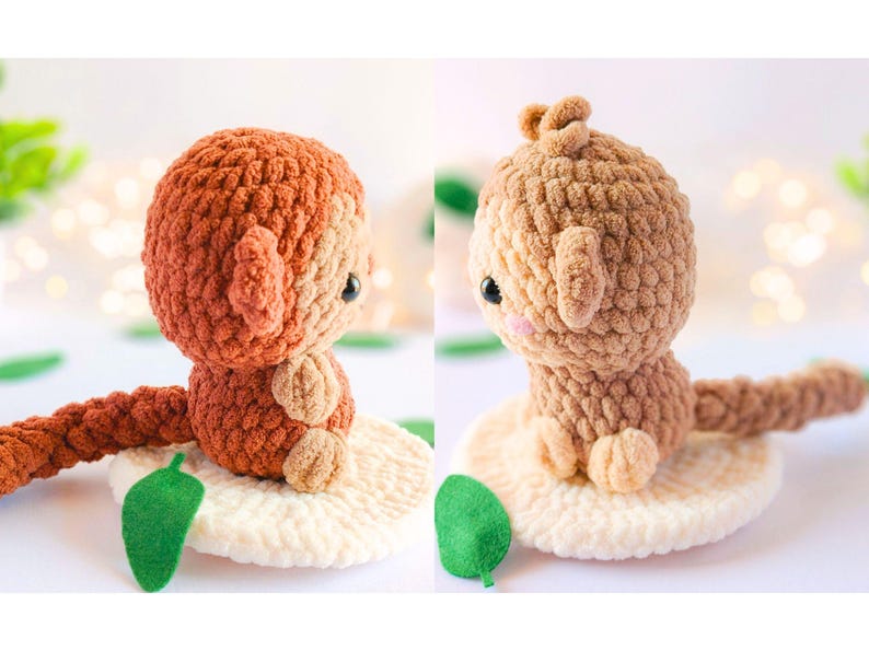 14 in 1 - Safari Häkelanleitung - Amigurumi ohne sew (PDF) Bild 10