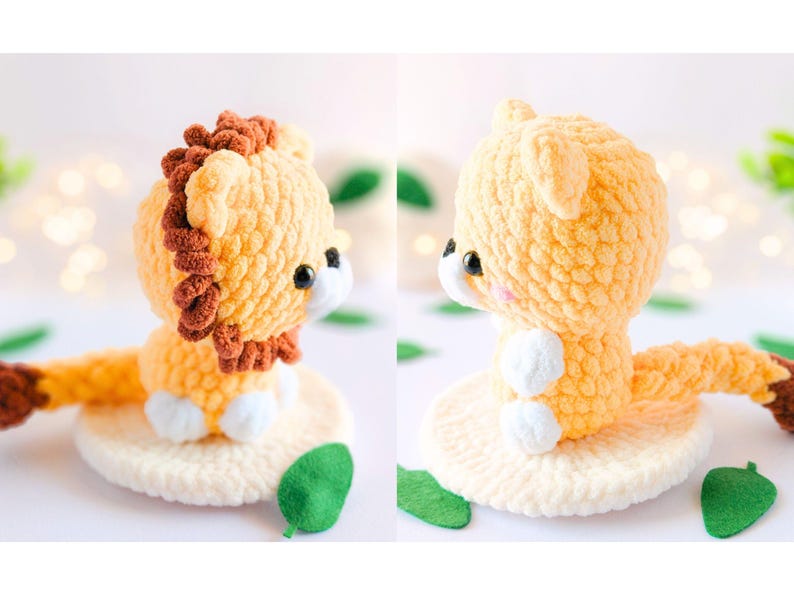 14 in 1 - Safari Häkelanleitung - Amigurumi ohne sew (PDF) Bild 6
