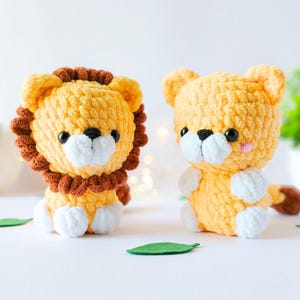 14 in 1 - Safari Häkelanleitung - Amigurumi ohne sew (PDF) Bild 5