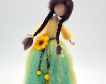 Fantasy Art doll  Needle felted Lady Waldorf inspired