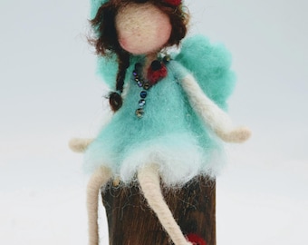Needle Felted Fairy Doll