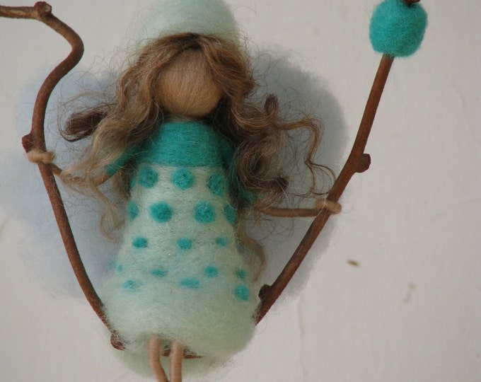 Needle Felted Fairy Etsy