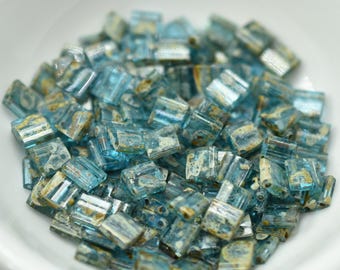 5MM Tila 5 grams Beads Light Teal Picasso Miyuki No. 4506