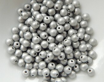 Caribbean Blue Mix Czech Pressed Glass Druk Beads 6mm 50pc Smooth Round Aqua Crystal Sapphire AB