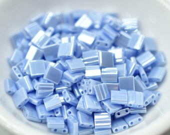 5MM Tila 5 grams Beads Light Periwinkle Luster Miyuki No. 446