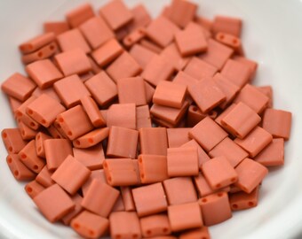 5MM Tila 5 grams Beads Matte Burnt Sienna Miyuki No. 2315