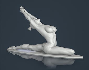 Figure unpainted painted collectible resin Woman Girl 1/18 1/24 1/32 1/43...