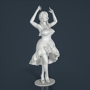 Figure unpainted painted collectible resin Woman Girl 1/18 1/24 1/32 1/43...