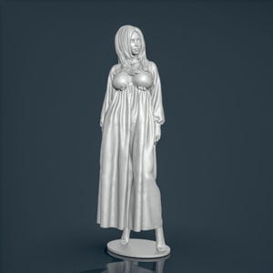 Figure unpainted painted collectible resin Woman Girl 1/18 1/24 1/32 1/43...