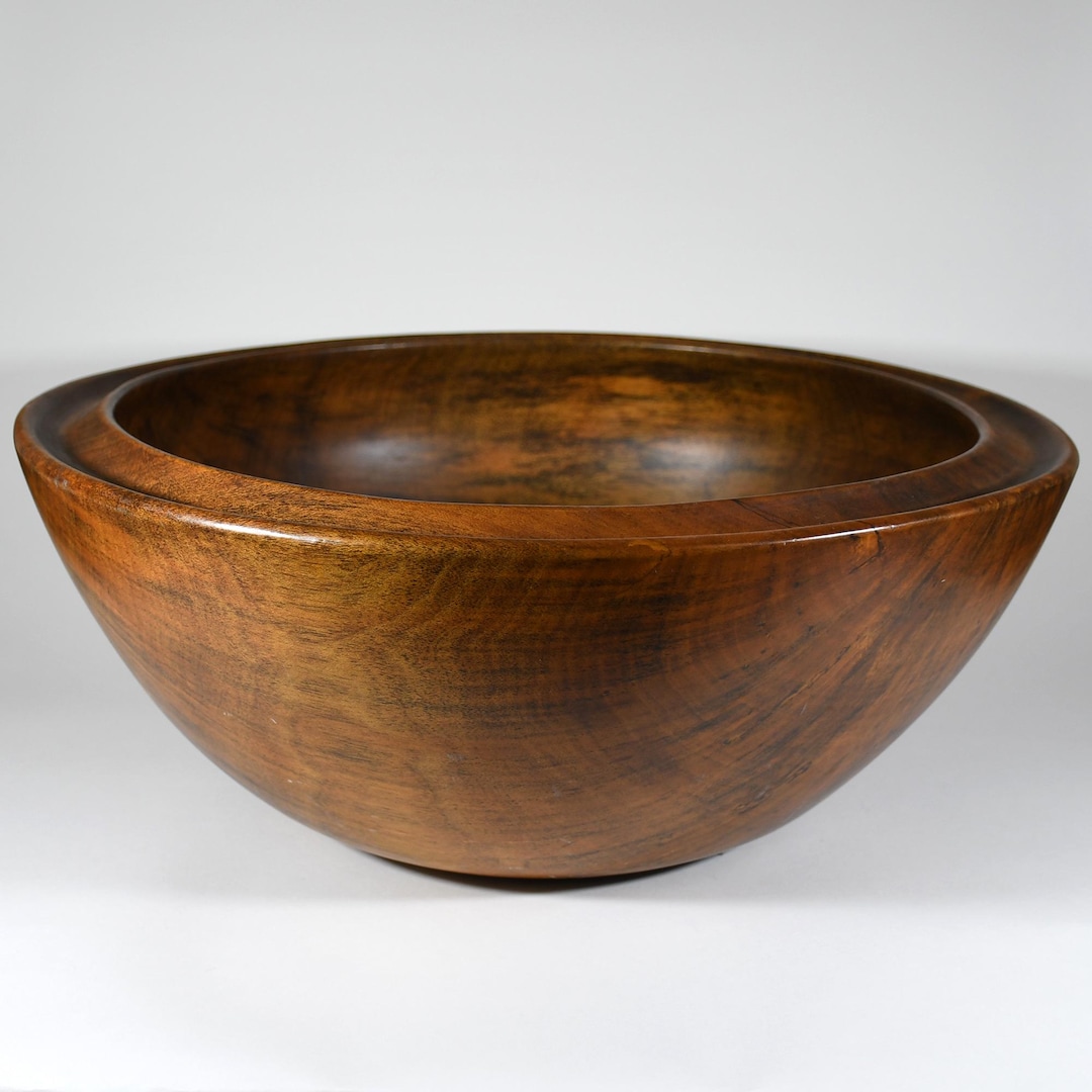 MCM David Auld Haitian Hand-carved Wooden Bowl - Etsy