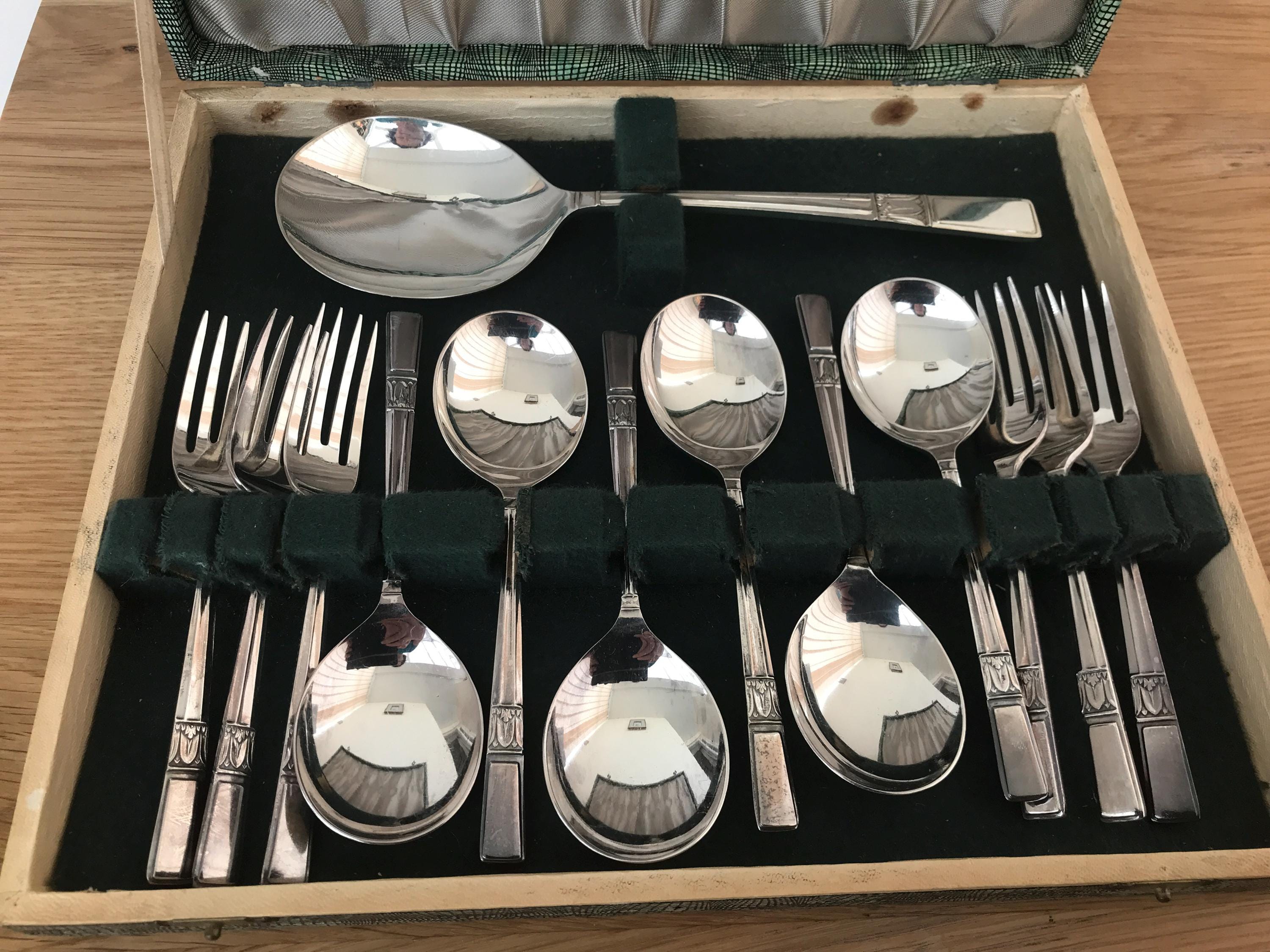 Vintage Viners Cutlery Set - Etsy UK
