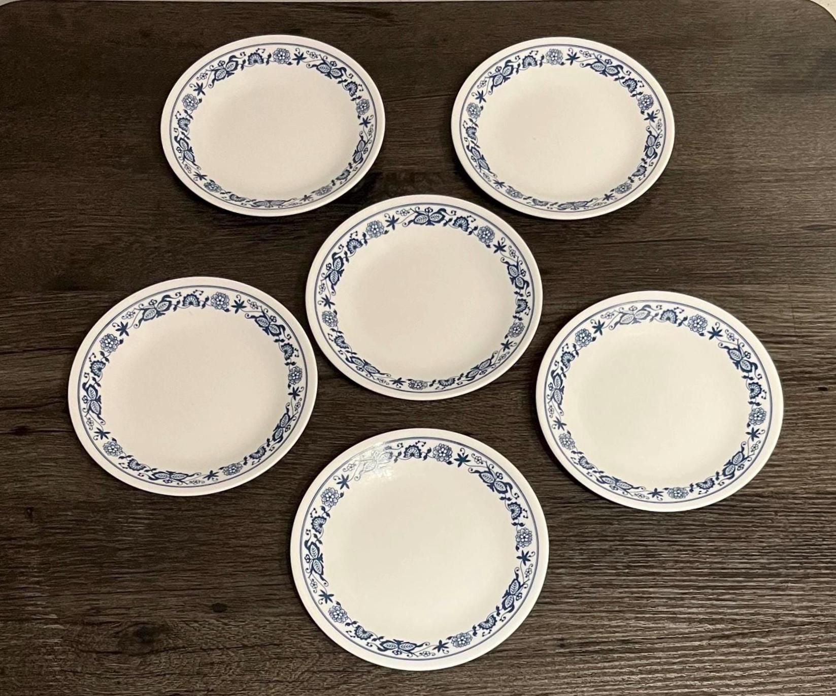 Set of 6 Corelle “Old Town Blue” Bread and Butter Plates
