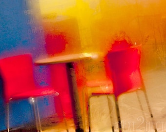 The Most Vibrant Of All Cafes 5x7 Inch Photographic Print