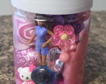Girl Doll Sensory Dough Kit: 6oz Play Dough Jar