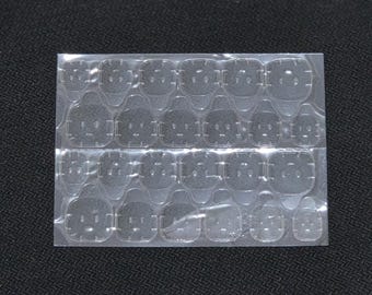Transparent Nail Adhesive Tabs | Double Sided Sticky Gel - 5 Sheets