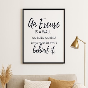 wall art; wall quote; inspirational quote poster; personalized gifts; quote poster; motivational poster
