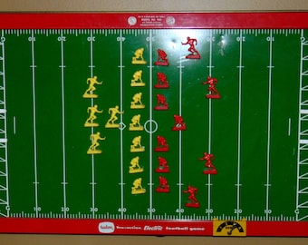 Vintage 1959 Tudor Electric Football Game Wall Hanging