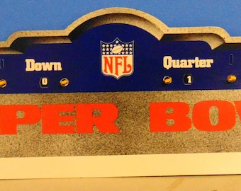 Scoreboard for Tudor Electric Football Game