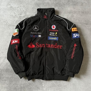 F1 Mercedes Vintage Racing Embroidered Jacket