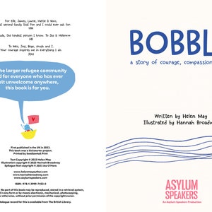 Bobble written by Helen May and illustrated by Hannah Broadway