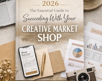 2026 Der unverzichtbare Begleiter für den Erfolg mit Ihrem Kreativmarkt-Shop | Digitales Business & Verkäufer Handbuch
