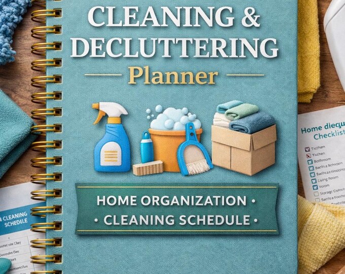 Picture of 2026 Cleaning & Decluttering Planner | Home Organization and Cleaning ...