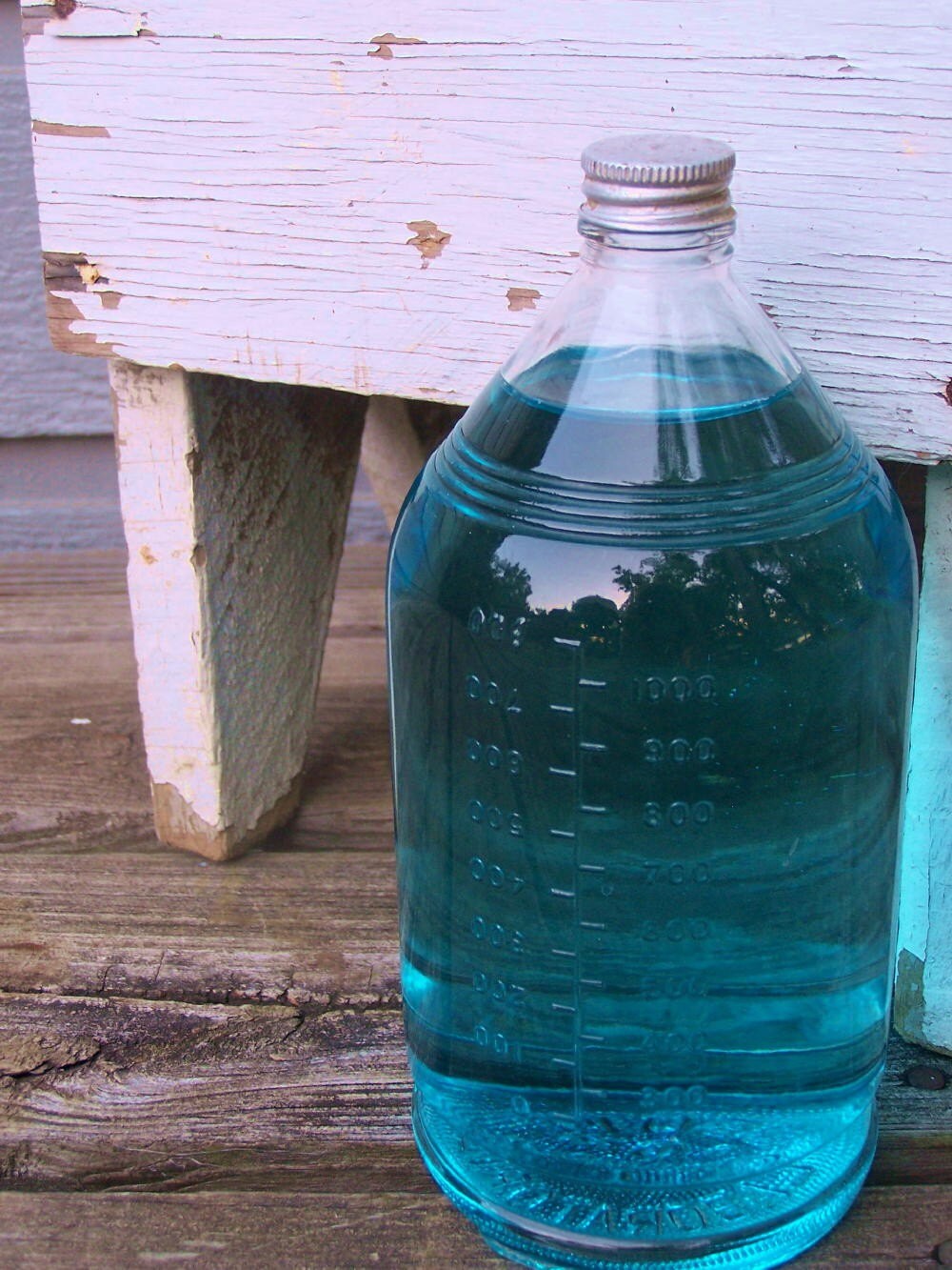 Vintage Abbott Laboratories IV Bottle Etsy