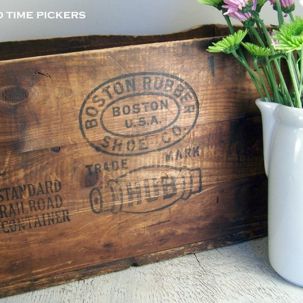 RESERVED LISTING - Antique Large Wooden Crate standard railroad container