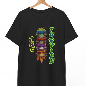 Koszulka z kreskówkową grafiką retro, zabawna koszulka unisex dla dzieci i dorosłych, idealna na imprezy, prezenty, odzież letnią, imprezy tematyczne, zabawny wzór lodów