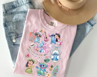 Lazo coqueto de Lilo y Stitch, PNG, Disney Stitch, PNG, Reino Mágico de Disneyland, diseño de viaje de Disney para mujeres femeninas