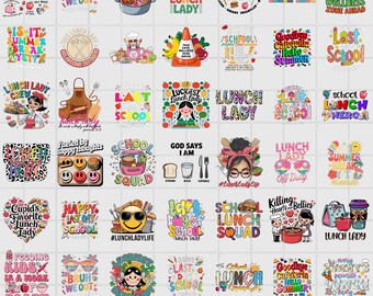 60+ File PNG school lunch squad bundle, Cafeteria Squad Workers Png, Funny Cafeteria Workers Png, Teacher Life Png, Cafeteria Lunch Lady Png