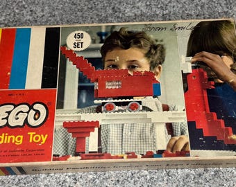 Vintage LEGO Building Toy 1960s Samsonite  Corp #450