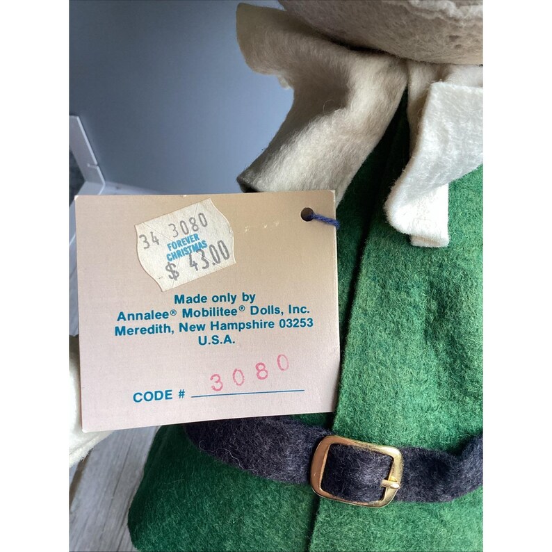 Anna Lee Doll Vintage With Tag Still On It image 3
