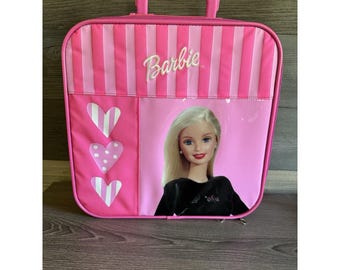Barbie Children's Bag Luggage Doll Case PINK 11X12 2014-2015