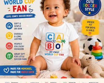 Cabo Blocks Min första VM-supporterbody | Babybody