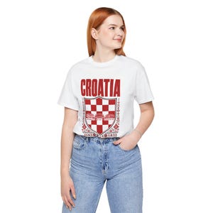 Croatia Soccer Shirt World Cup 2026 | Vatreni Vintage Fan Tee Retro Stadium Football Gift image 7