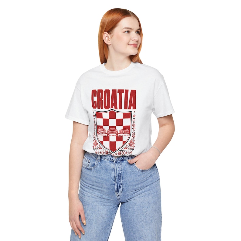 Croatia Soccer Shirt World Cup 2026 | Vatreni Vintage Fan Tee Retro Stadium Football Gift image 7