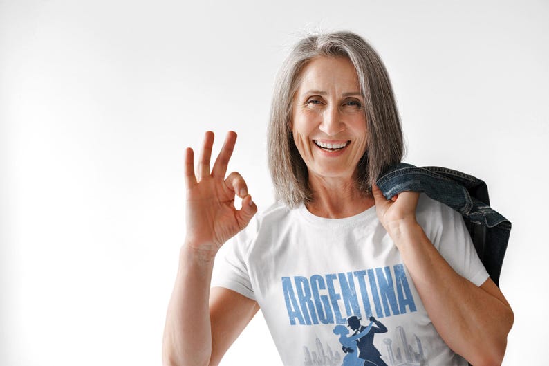 Argentina Soccer Shirt World Cup 2026 | La Albiceleste Vintage Fan Tee | Retro Football Gift | Argentina World Cup Champions Style image 4