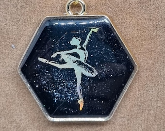 Zeshoekige harshanger balletdanser