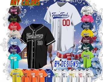 Custom Embroidery Baseball Jersey: Personalized Team Uniform