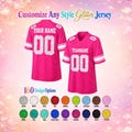Custom Football Jersey, Personalized Sequin Glitter Shirt for Dance Team & Cheerleading Squad, Sparkly Gift for her Party  Wedding Jersey