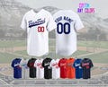 Custom Baseball Jersey: Personalized Name & Number logo, Team sport uniform, Valentine's Day Birthday Gift for Men Women Kid Toddler Fans
