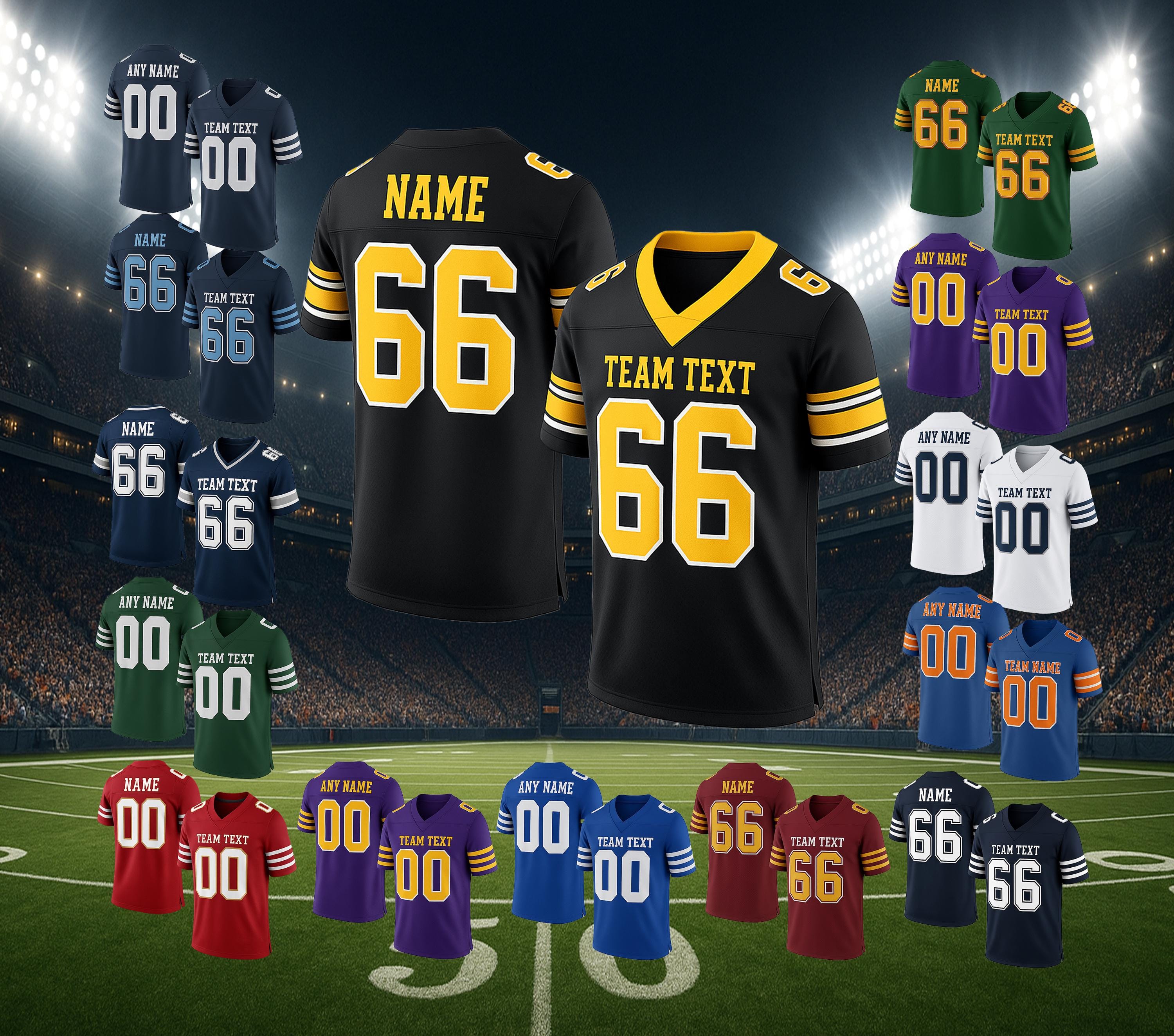 Nflカスタムシャツ - Etsy 日本