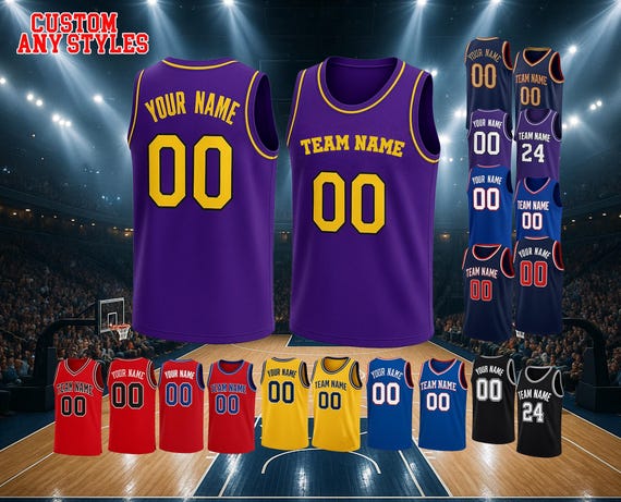 Custom basketball jersey,Stitch team uniform,Customizable shirts for Team shirts, Birthday Christmas Gift for toddler Fans Kids toddler dad