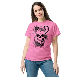 T-shirt met schedel